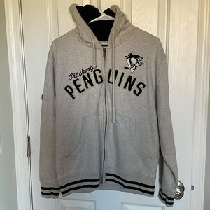 Pittsburgh Penguins Gray Hoodie